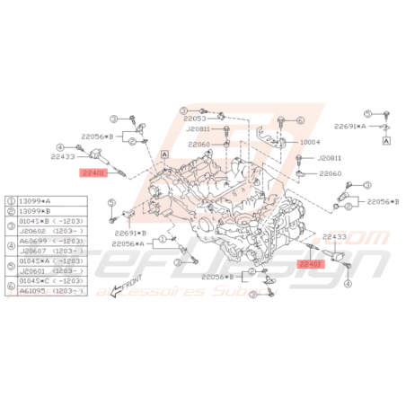 Bougie D'allumage Origine Subaru BRZ et Toyota GT86 2013 - 201936393