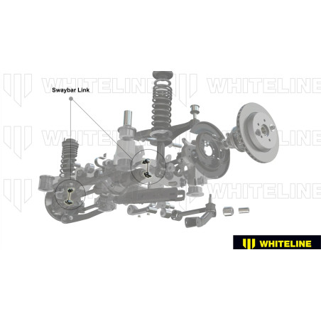 Links arrière réglables WHITELINE pour subaru WRX/STI (08/19) et subaru brz et toyota gt 8636414