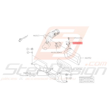 Débitmètre Origine Subaru BRZ 2013 - 201936459