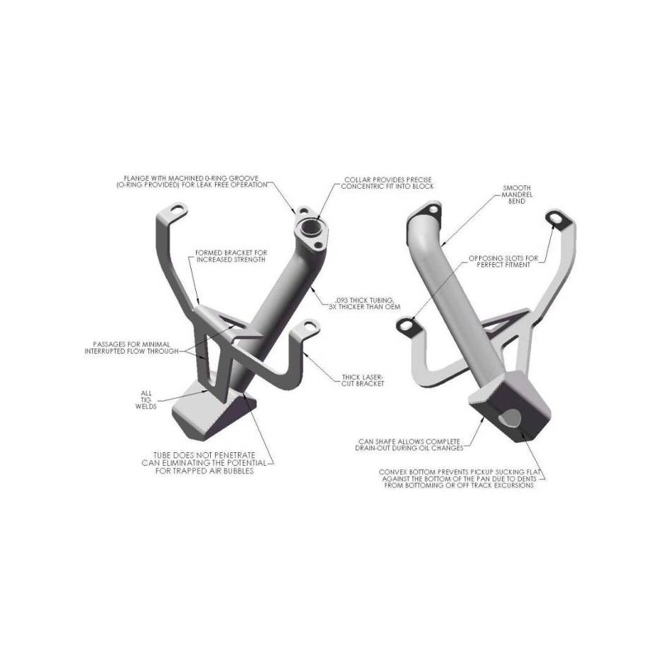 Crépine renforcé KILLER B subaru 2.0L EJ20