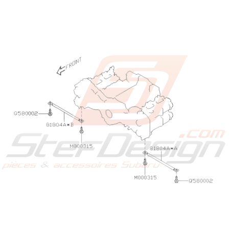 Schéma Faisceaux Électriques Origine Subaru BRZ 2013 - 201936503