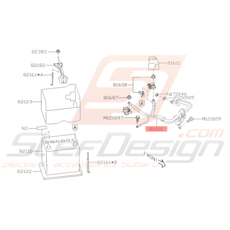 Ensemble de Cable Origine Subaru BRZ 2013 - 201936560