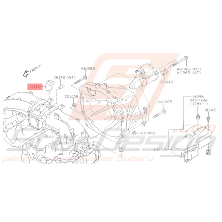 Bouchon Contrôle de Distribution Origine Subaru BRZ 2013 - 201936593