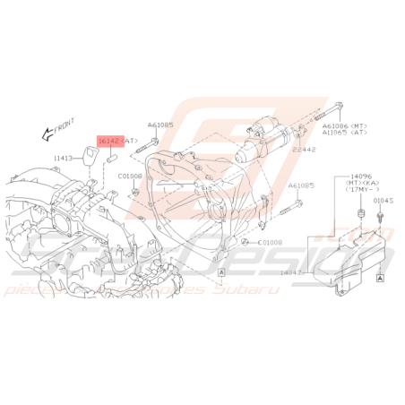 Capuchon (Boite Automatique) Origine Subaru BRZ 2013-201936594