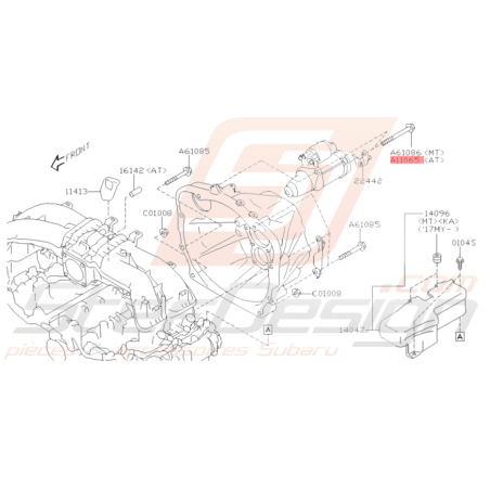 Boulon (Boite Automatique) Origine Subaru BRZ 2013 - 201936599