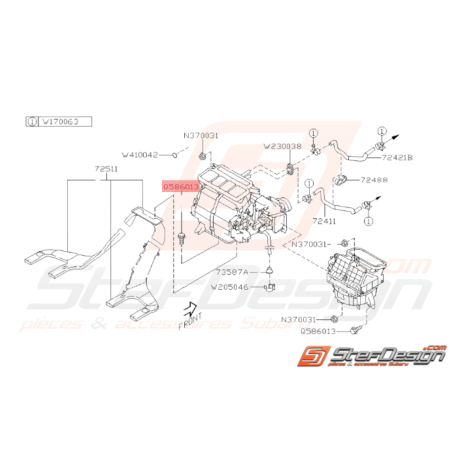 Vis Taraudeuse Origine Subaru GT WRX STI BRZ36669