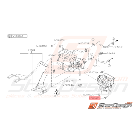 Vis Taraudeuse Origine Subaru GT WRX STI BRZ36675