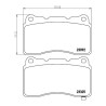 Kit Plaquettes de Frein Avant MINTEX Subaru STI 2001 - 201636683