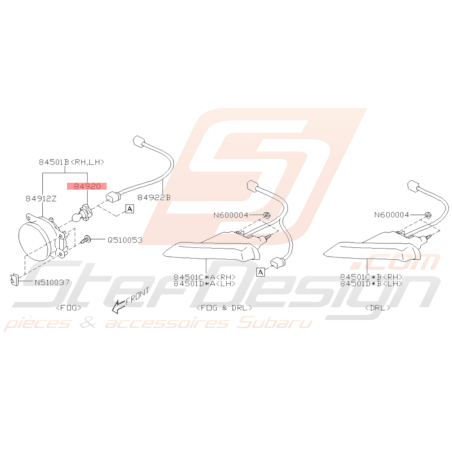 Ampoule Feu Antibrouillard Arrière Origine Subaru BRZ 2013 - 201636725
