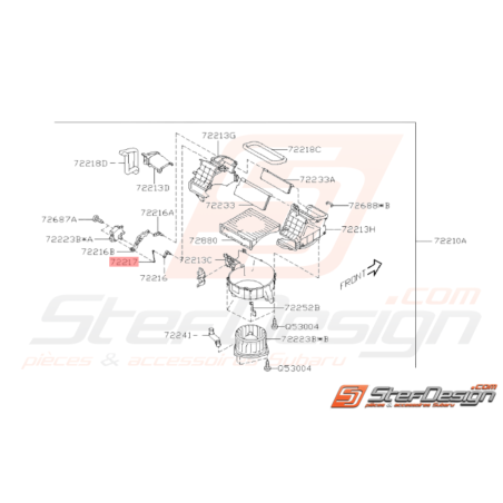 Bielle Origine Subaru WRX STI 2008 - 201436900