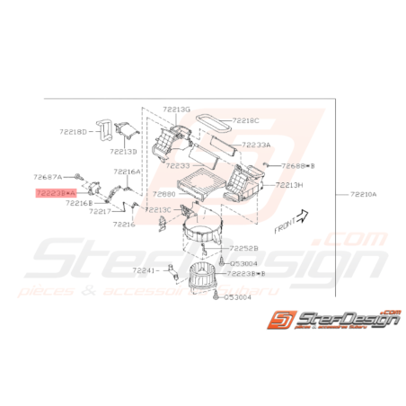 Moteur Électrique Origine Subaru WRX STI 2008 - 201436905