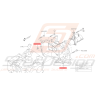 Écrou boîte (niveau guide de centrage) Subaru GT 93-00 WRX 01-10 STI 01-19 BRZ 13-19 FORESTER 97-02/05-0737117