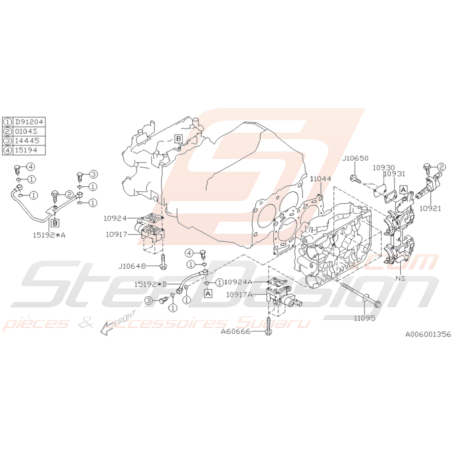 Schéma Culasse (Système) Origine Subaru STI 2015 - 201937125