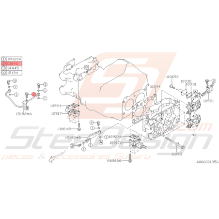 Boulon Origine Subaru GT WRX STI BRZ GT 8637137