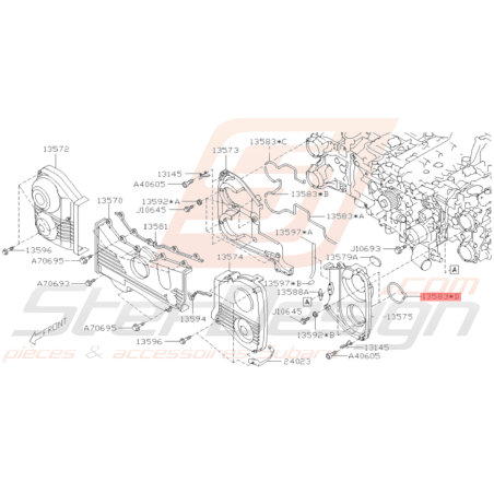 Joint de carter de distribution GT 99-00 WRX/STI 01-19 FORESTER 97-02/05-0737223