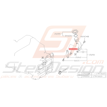 Boulon Origine Subaru GT WRX STI BRZ GT 86 Forester Turbo37229 Boulon Origine Subaru GT WRX STI BRZ GT 86 Forester Turbo37229