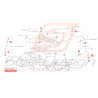 Attache tuyaux bouchon bypass Origine Subaru GT 93-00 WRX 01-10 STI 01-14 BRZ 13-19 FORESTER 97-02/05-0737284 Attache tuyaux bouchon bypass Origine Subaru GT 93-00 WRX 01-10 STI 01-14 BRZ 13-19 FORESTER 97-02/05-0737284