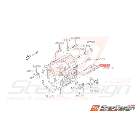 Vis et Rondelle Origine Subaru GT 98-00 WRX 01-10 FORESTER 05-0737380