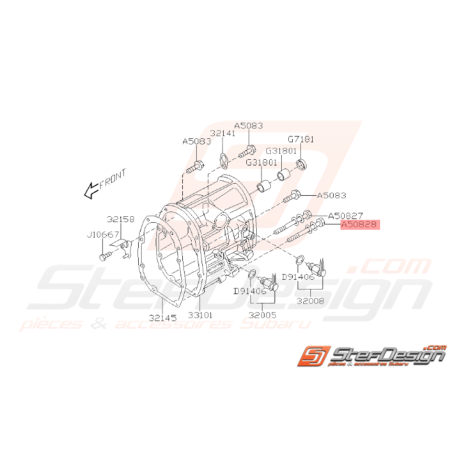 Vis Rondelle Boite Transfert Origine Subaru GT 98-00 WRX 01-10 FORESTER 05-0737381