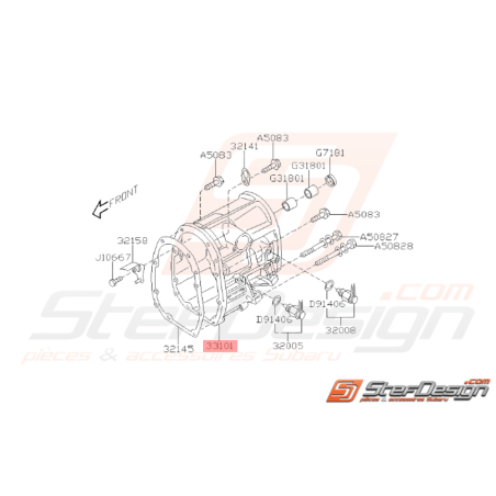 Carter Transfert Origine Subaru WRX 01-10 FORESTER 05-0737384