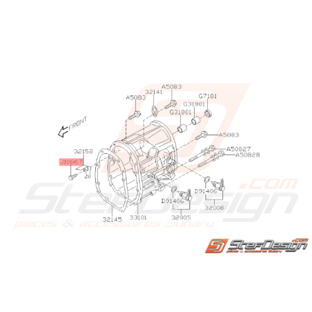 Boulon 6X13X13 Subaru WRX 06/05/06-10 FORESTER 05-0737385