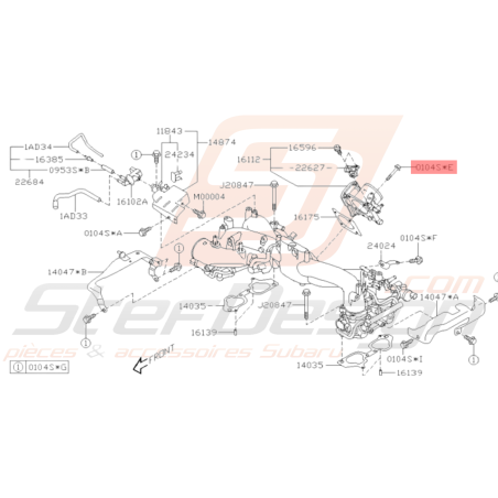 Vis Origine Subaru WRX STI BRZ37506