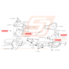 Ecrou sortie turbo / sortie culasse / up pipe GT WRX STI BRZ GT86 FORESTER37607 Ecrou sortie turbo / sortie culasse / up pipe GT WRX STI BRZ GT86 FORESTER37607