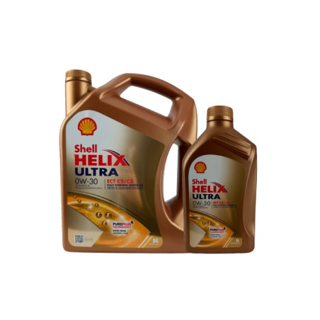 LOT de 5L+1L Shell Helix Ultra 0W30 C2/C337871