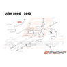 Tuyau direction assistée supérieur rigide WRX STI 2008 - 201438128 Tuyau direction assistée supérieur rigide WRX STI 2008 - 201438128
