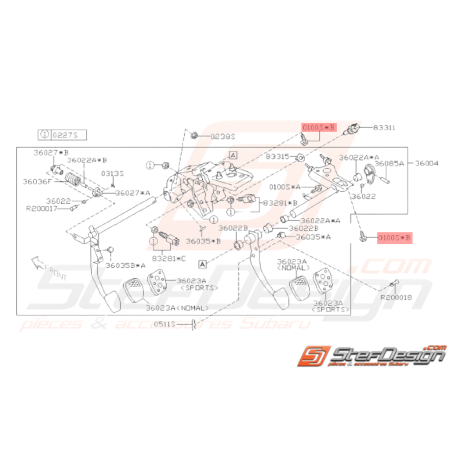 Vis Subaru WRX STI 2005 - 2014 Forester Turbo 97-0238266