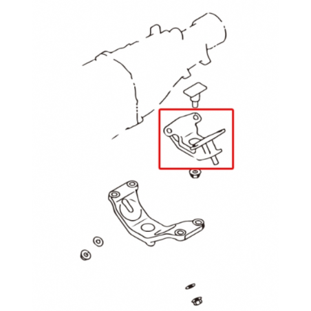 Support de boite Hardrace pour Subaru BRZ et Toyota GT8638560