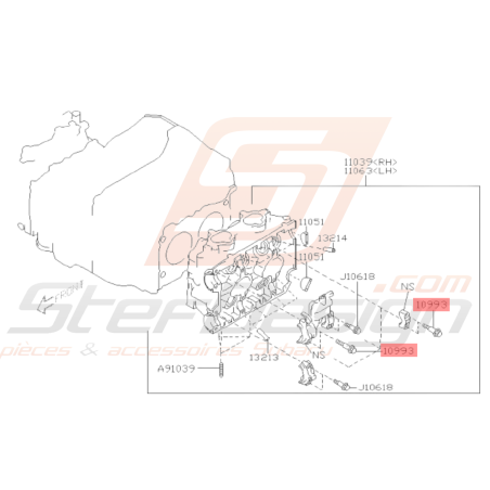 Vis Chapeau d'Arbre à Cames Origine Subaru GT 97-00 WRX STI 01-14 FORESTER 97-02/05-0738671