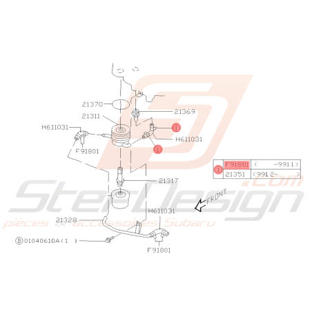 Collier de Durite de Modine Origine Subaru GT 93-00 WRX 01-10 STI 01-19 FORESTER Turbo 97-02/05-07 BRZ 13-1938906 Collier de Durite de Modine Origine Subaru GT 93-00 WRX 01-10 STI 01-19 FORESTER Turbo 97-02/05-07 BRZ 13-1938906
