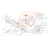 Carter de distribution intérieur droit (passager) origine Subaru GT WRX/STI FORESTER38926