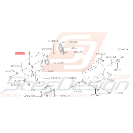 Contacteur pression d'huile Origine Subaru GT 93-00 WRX STI BRZ 01-19 FORESTER 97-02/05-0739025