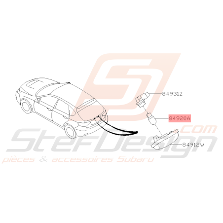 Ampoule 12V 5W Origine Subaru GT 93 - 00 WRX STI 01 - 14 BRZ 13 - 1939081