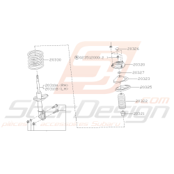 Schéma Amortisseur Avant...