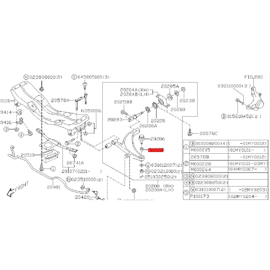 Cône de centrage pour triangle SUBARU Cône de centrage pour triangle SUBARU