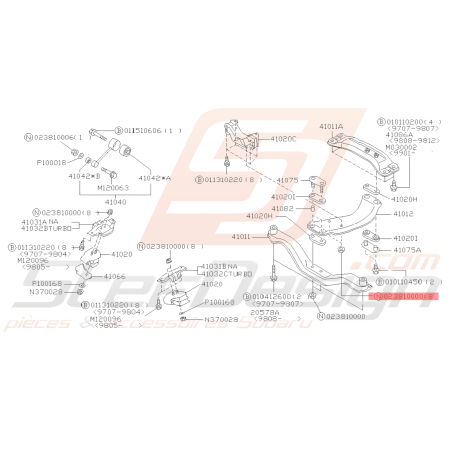 Écrou Subaru GT WRX STI BRZ FORESTER39366 Écrou Subaru GT WRX STI BRZ FORESTER39366