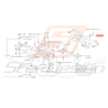 Silent bloc de support de différentiel Origine Subaru FORESTER 97-02/05-07 GT 93-0039372
