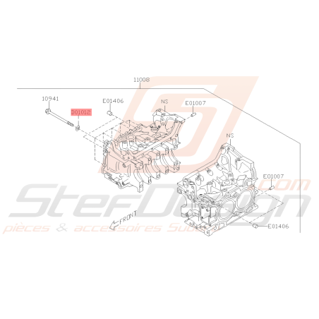 Rondelle Origine Subaru WRX STI GT BRZ/GT86 FORESTER39495