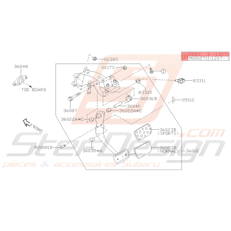 Vis Origine Subaru GT WRX STI BRZ FORESTER39805 Vis Origine Subaru GT WRX STI BRZ FORESTER39805