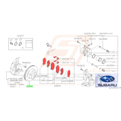 Plaquettes de frein avant -...