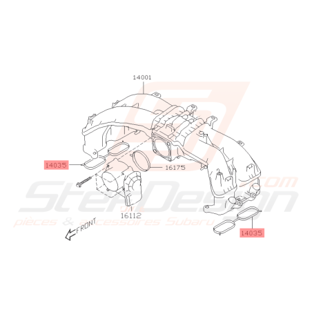 Joint de collecteur admission BRZ -GT8640268
