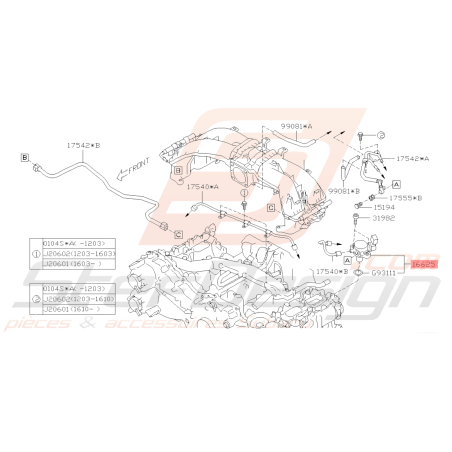 Pompe à essence Origine Subaru BRZ 2013 - 201940414