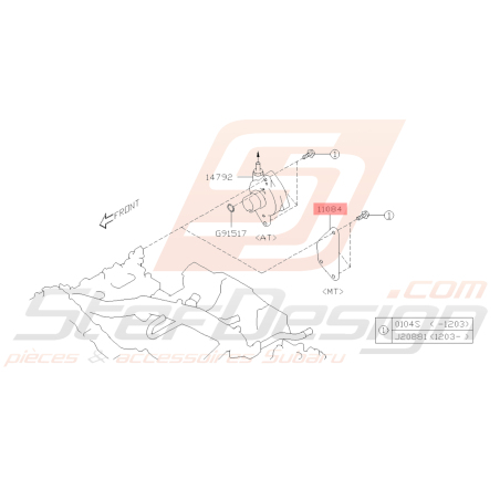 Plaque de Culasse Origine Subaru BRZ 2013 - 201940419