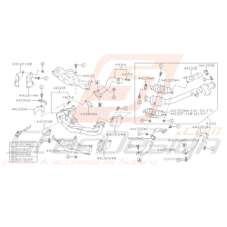Schéma Échappement Avant et...