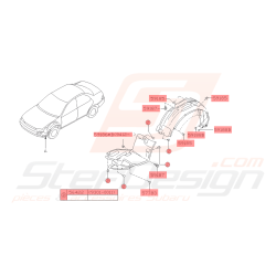 Kit de montage pare boue...