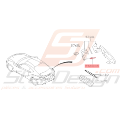 Rivet D4.8 Origine Subaru