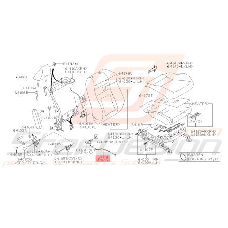 Connecteur de Cable Origine Subaru BRZ 2013 - 201940917